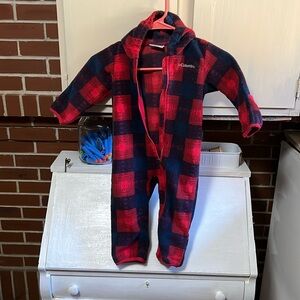 Toddler onesie for winter 12-18 months zip up
